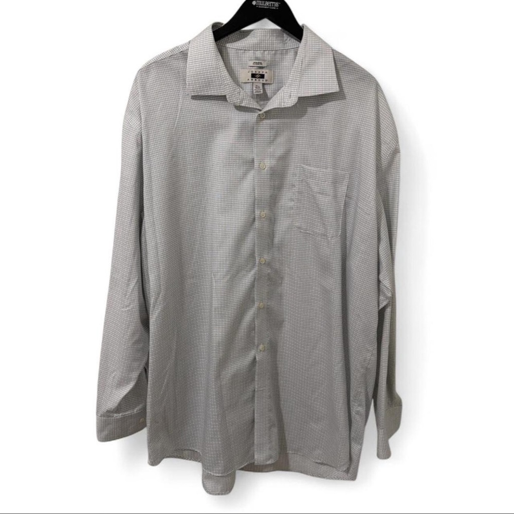 Joseph Abboud White & Black Dress Shirt